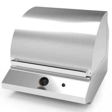 Imagem de Churrasqueira de Bancada à Gás GLP Sem Fumaça e com Acendedor Automático Inox Saro