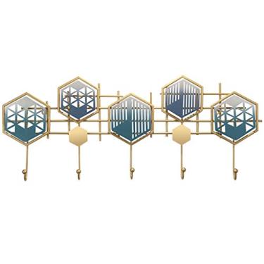 Imagem de KIZQYN Ganchos de casaco montados na parede cabide gancho de casaco atrás da porta nórdico moderno criativo cabide de casaco montado na parede rack de casaco