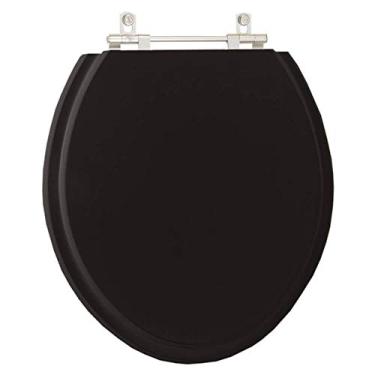 Imagem de Assento Sanitário Poliéster Preto Para Louça Convencional