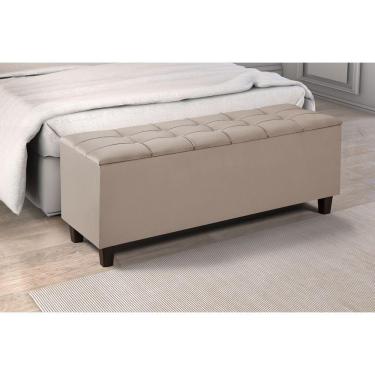 Imagem de Baú Recamier Bali Cama Solteiro 90cm Quarto Sala