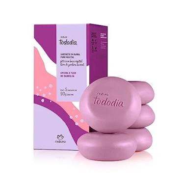 Imagem de Sabonete Vegetal Tododia Ameixa e Flor de Baunilha 5un/90g