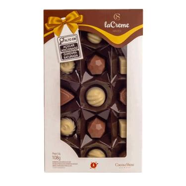 Imagem de Caixa de bombom laCreme Sortido 108g Cacau Show