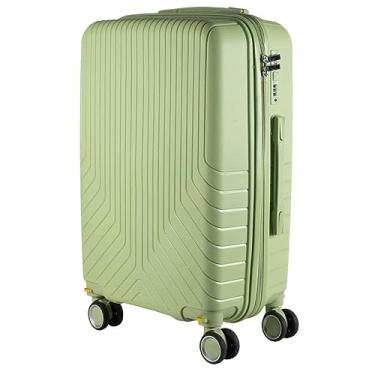 Imagem de Mala Média Polipropileno Maldivas Capacidade 23kg COR:VERDE CLARO