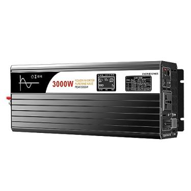 Imagem de xijia Tela LCD 3000W (Potência Máxima 6000W) DC 48V AC 220V AC 60Hz Inversor Solar de Onda Senoidal Pura Para Casa RV e Acampamento DC48V (faixa 40V-60V) 3000W