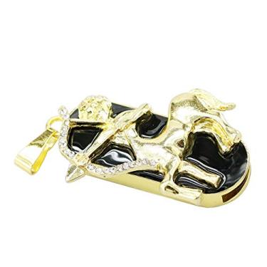 Imagem de 64 GB Sagitário modelo pen drive USB metal USB 2.0 Stick U disco USB Flash Drive USB Flash Disk USB Flash Card Memory Stick Thumb Drive