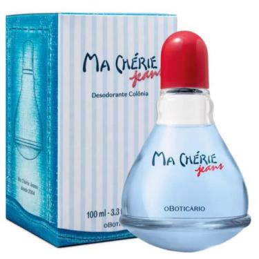 Imagem de Perfume Ma Chérie Jeans Desodorante Colônia 100ml Infantil  O Boticári