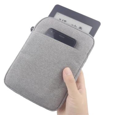 Imagem de Zipper Sleeve Bag Case para Pocketbook  Kindle Paperwhite  1  2  3  4 Touch  Kobo Nook  Sony 6 ''