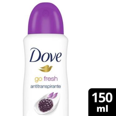 Imagem de Desodorante Dove Aerossol Feminino Go Fresh Amora E Flor De Lótus 150M