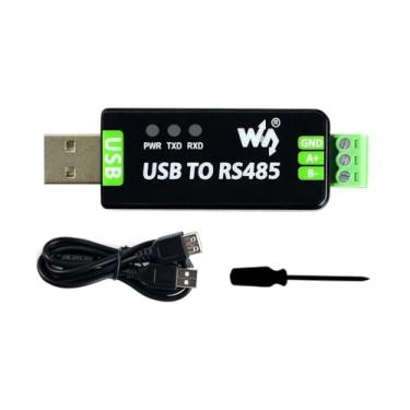 Imagem de Waveshare Industrial USB to RS485 Converter with Original FT232RL and SP485EEN Embedded Protection Circuits for Industrial Control Equipments and/or Applications with High Communication Requirement