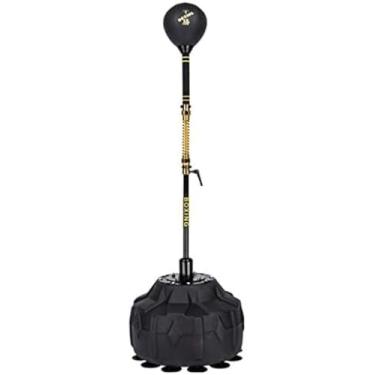 Imagem de Sacos de velocidade Saco de pancadas com suporte para adultos Reflex Ball Cobra Bag Interior 90 ° Rebound Cobra Bag, ajuste de altura 145~180 cm, preto (c), 50 * 50 * 180 cm