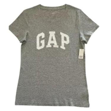 Imagem de Camiseta Gap Cinza Feminina-Feminino