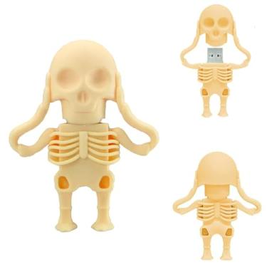 Imagem de Flash Drives USB de 16 GB - Unidade USB inovadora - Unidades de polegar de armazenamento - Esqueleto Stick (esqueleto)