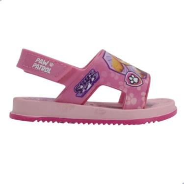 Imagem de Sandália Grendene Kids Patrulha Canina Baby Maleta/Copo Rosa