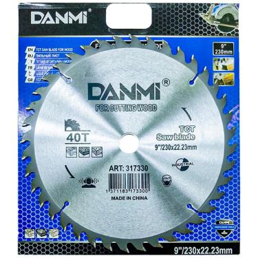 Imagem de Lamina Disco De Corte Prata Circular Madeira 40 Dentes 230mm
