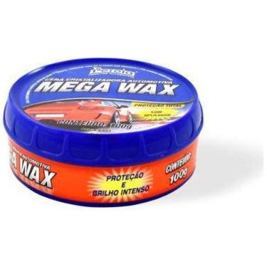 Imagem de Cera Cristalizadora Automotiva Mega Wax 100G Pérola