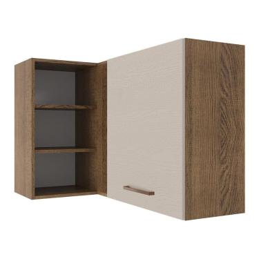 Imagem de Armário Aéreo De Canto 1 Porta 60 Cm Agata Madesa