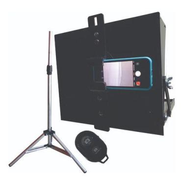 Imagem de Teleprompter 12.9 + Tripé+ Adaptador Celular + Controle Sim - Texano