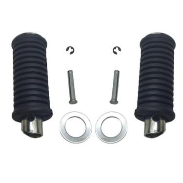 Imagem de Par Pedaleira Traseira Moto Suzuki Yes 125 / Intruder 125 - Valcla/Com