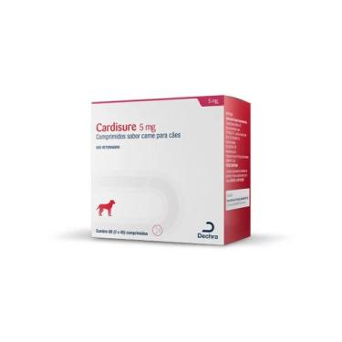 Imagem de Medicamento Dechra Cardisure para Cães 5mg - Contém 80 comprimidos