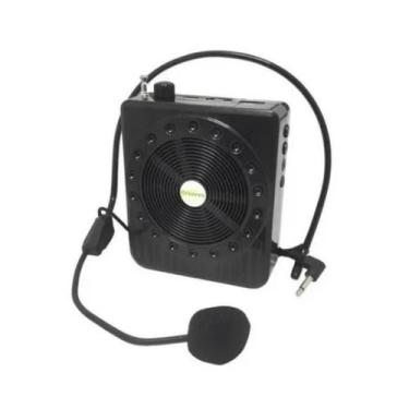 Imagem de Megafone Amplificador Voz Microfone Professor Radio Fm Usb - Megaphone