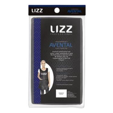 Imagem de Avental Profissional Em Nylon Fecho Lateral Sem Manga Lizz, Preto
