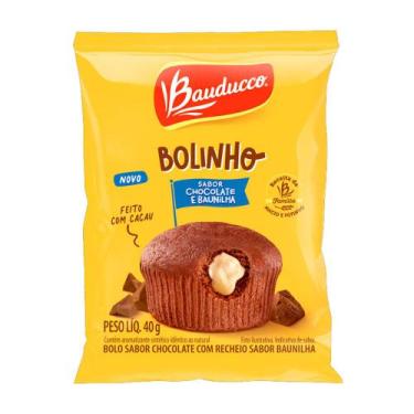 Imagem de Bolinho Bauducco Sabor Chocolate com Recheio de Baunilha 40g