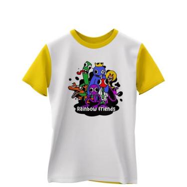 Imagem de Camiseta rainbow friends personalizada rb26 - FéM, Amarelo, G
