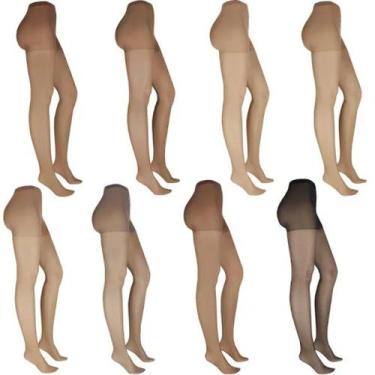 Imagem de Meia Calça Lupo Clássica Fina Fio 15 Loba Tamanho P M G GG 05760-001, 