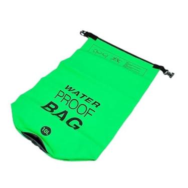 Imagem de Bolsa Mochila Impermeável Saco Estanque 5 Litros Camping Bag (Verde)
