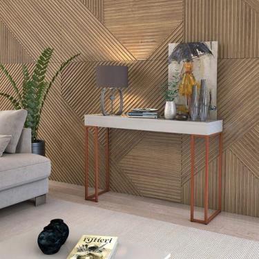 Imagem de Aparador Sala Casa 1,20mts Pés De Ferro Lançamento 100% MDF - A7home, 