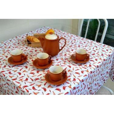 Imagem de Toalha de Mesa Oxford - Pimentinhas - Arte & Tear