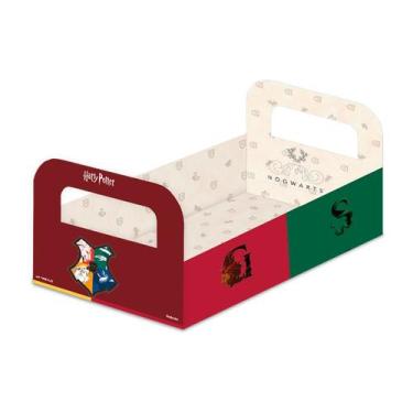 Imagem de Caixote de Papel Cartão M - Harry Potter - 1 unidade - Festcolor - Riz