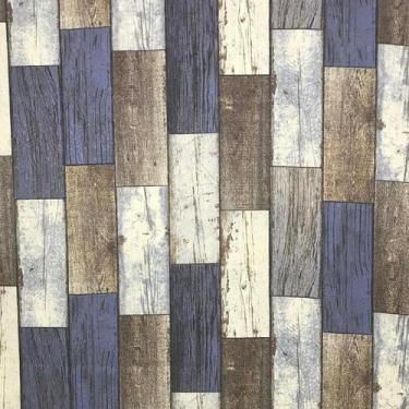 Imagem de Tecido Jacquard Estampado Madeira Demolição - 2.80m de Largura - Sua C