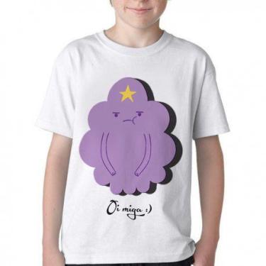 Imagem de  Camiseta Infantil ou adulto  Adventure Time Princesa Caroço Blusa Cri