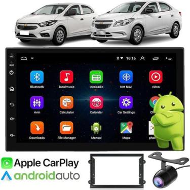Imagem de Central Multimidia Android Onix Prisma 2012 até 2016 GPS Carplay Wifi 