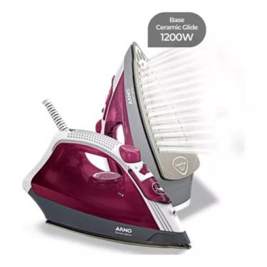 Imagem de Ferro A Vapor Elétrico Arno Steamgliss Rosa 110v, 110V