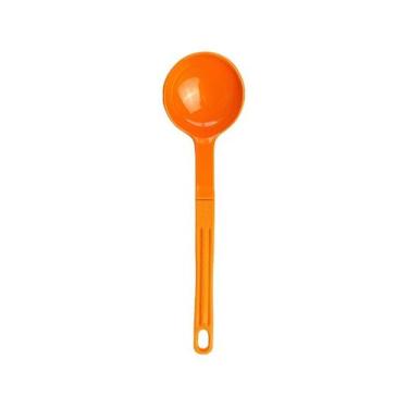 Imagem de Concha De Feijão Nylon Talher Cozinha Utensílio Laranja 28Cm - Talhere