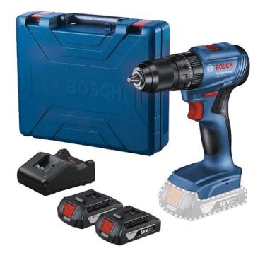 Imagem de Furadeira de Impacto GSB-185 LI-SB Com 2 Baterias Bosch