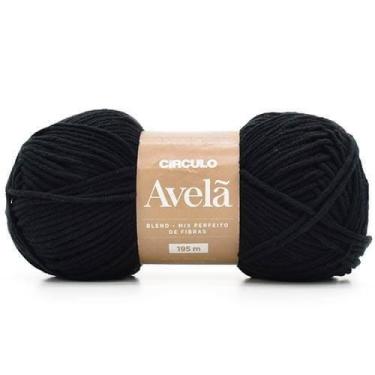 Imagem de Fio Avelã Círculo 100g, 8990 preto