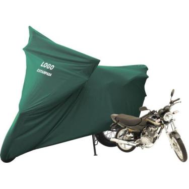 Imagem de Capa Sob Medida De Tecido Para Moto Kasinski Seta 125 - Mz, Verde