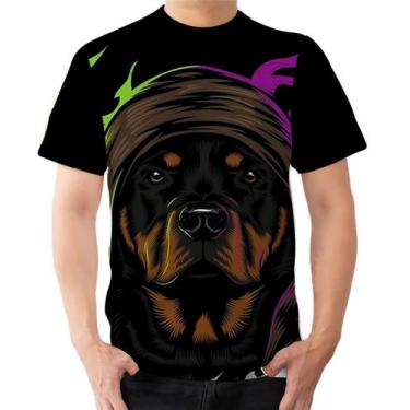 Imagem de Camiseta Camisa Ads  Rottweiler Cachorro Animal cão 9 - Fabriqueta, XG