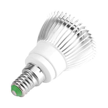 Imagem de 18W 18 LED Grow Light Bulb, Material de Alumínio, Soquete E27/E14/GU10, para Jardinagem Interior, Estufas, Plantio de Flores (E14)