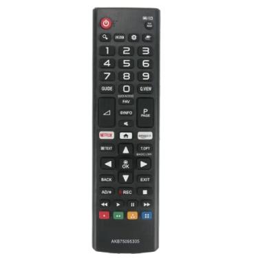 Imagem de Controle remoto universal para LG TV (todos os modelos) compatível com 24LJ4540-WU e todos os LG Smart TV LCD LED 3D HDTV AKB75375604 AKB75095307 AKB75675304 AKB74915305,