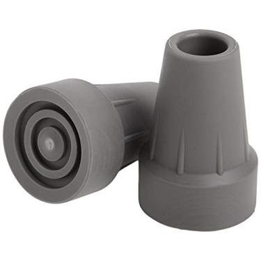 Imagem de Medline Guardian Super Muleta, cinza, 2,2 cm, 1 par de pontas para muleta