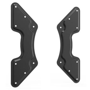 Imagem de IMtKotW Adaptador VESA de aço para TV 81.3-139.7 cm, até 29.9 kg, converte VESA 200 x 200 Mount para caber 300 x 300, 400 x 200, 400 x 400 VESA, placa adaptadora de montagem de extensão de TV