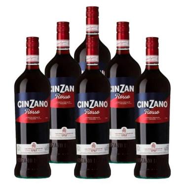 Imagem de Aperitivo CinZano Vermouth Rosso 1l 6 Unidades