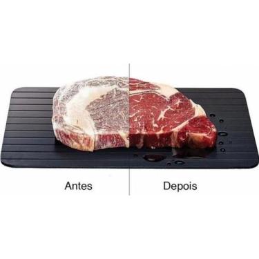 Imagem de Tabua Cozinha Degelo Descongelar Carne Aluminio 23x16,5 - wincy