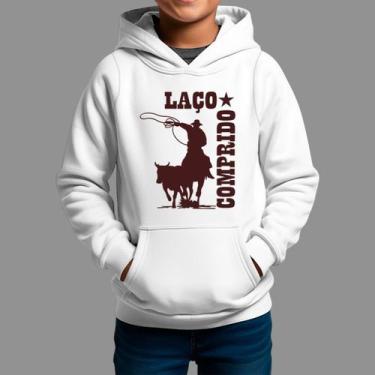 Imagem de Moletom Canguru Infantil Country Casual Moda Country Inverno Blusa De 