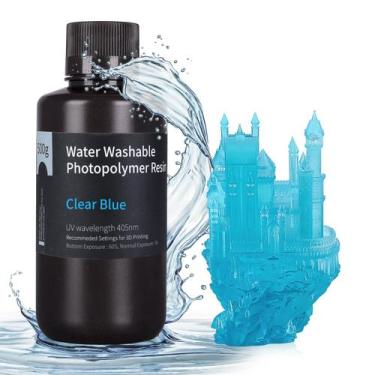 Imagem de Resina Lavável para Impressora 3D ELEGOO - Compatível com Marte, Satur