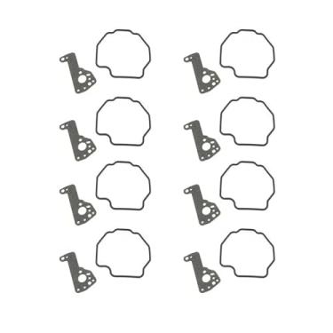 Imagem de Kit de reparo de carburador junta compatível com Virago XV400 XV535 Vmax1200 XVZ13 XVZ1300 XV 400 535 Vmax 1200 XVZ 13 1300 (8 conjuntos)